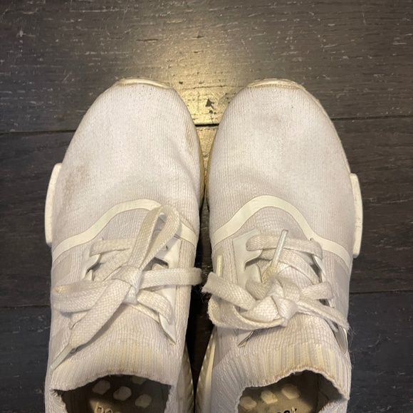 Adidas NMD R1 PK Japan Triple White Size US 6.5/ 39.5 Running Sneakers BZ0221 - Picture 9 of 9